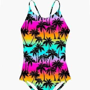 Girls One Piece Bathing Suit 
11/12 years
